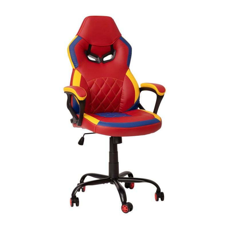 Super Series Gaming Chair Superhero - Red/Yellow 0